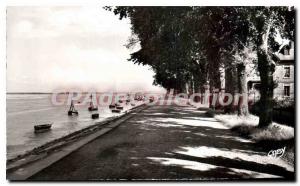 Old Postcard Saint Valery sur Somme (Somme) La Promenade Harbor