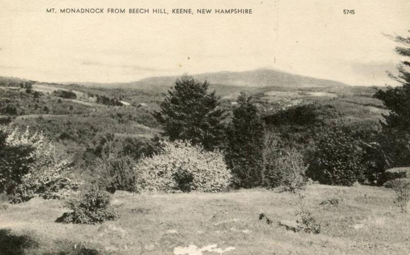 NH - Keene. Mt Monadnock from Beech Hill