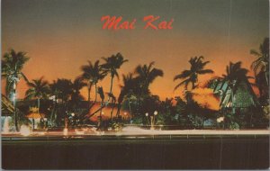 Postcard Beautiful Mai Kai Restaurant on US No 1 Fort Lauderdale FL