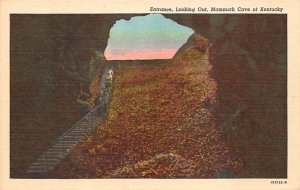 Entrance, Looking Out Mammoth Cave KY