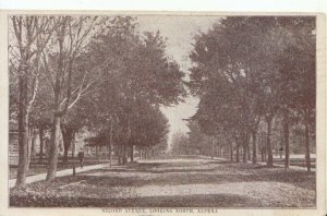 America Postcard - Second Avenue Looking North Alpena - Michigan - Ref 21267A