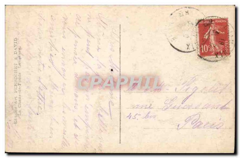 Old Postcard Charminix Col de Geant