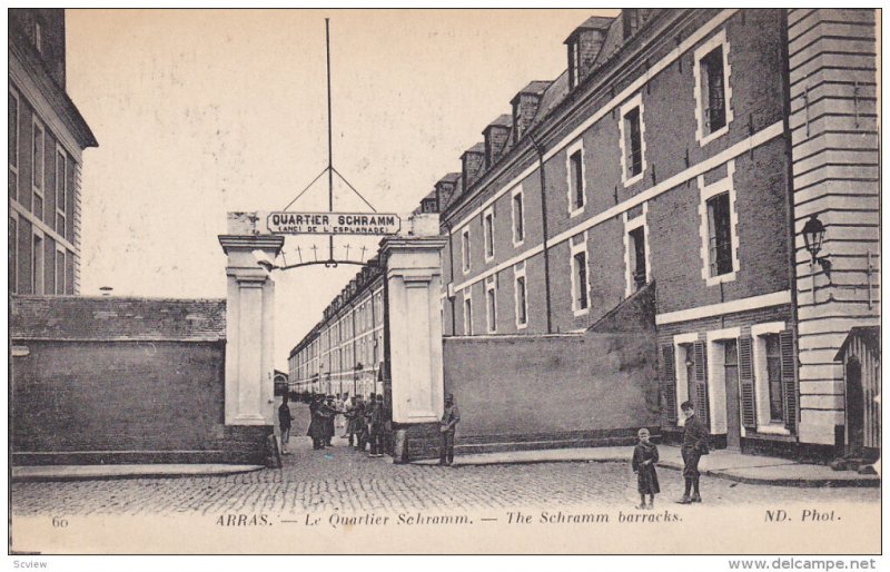 ARRAS, Pas de Calais, France; Le Quartier Schramm, TThe Schramm barrocks,  00...