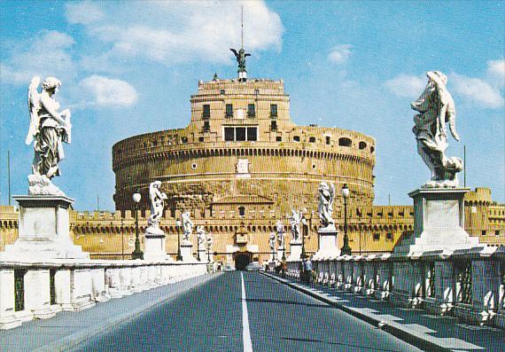 Italy Roma Rome Ponte e Castel San Angelo