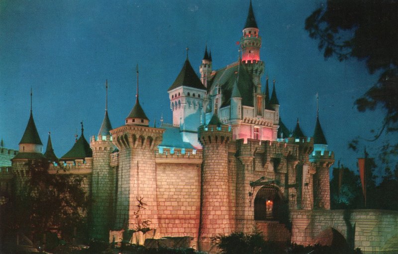 10783 Sleeping Beauty Castle, Disneyland, California 1961