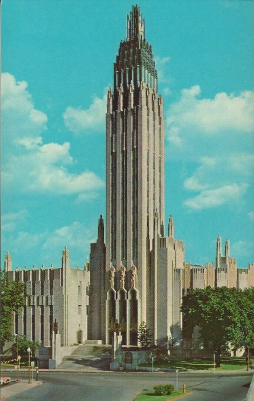 Boston Avenue Methodist Church, Tulsa, Oklahoma Vintage Postcard 