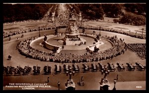 Household Calvalry Passing Buckingham Palace,London,England,UK