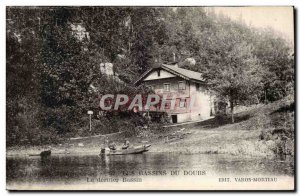 Old Postcard The Doubs basins Last basin