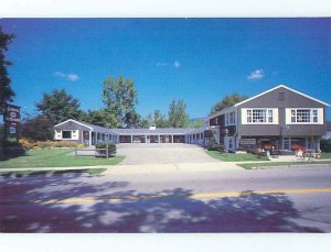 Unused 1980's KIRKSIDE MOTOR LODGE MOTEL Bennington Vermont VT s4411
