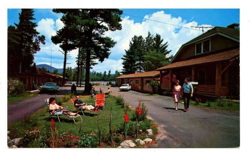 NY - Lake Placid. Lake Shore Motel on Lake Placid