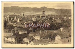 Old Postcard Colmar Vue Generale