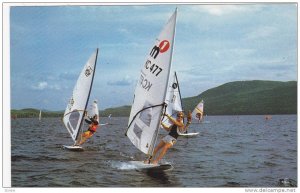 Wind Surfing, Saint-Donat , Quebec , Canada , PU-1987