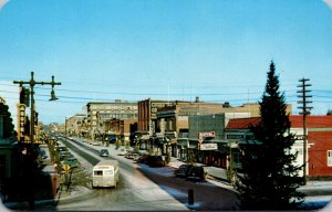 Canada Saskatchewan Moose Jaw Main Street Looking North