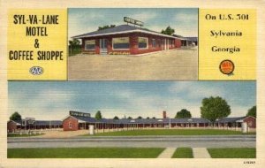 Syl-va-lane Motel and Coffee Shoppe - Sylvania, Georgia GA