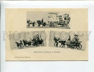 3171775 GERMANY Bride train in Dachau Old postcard