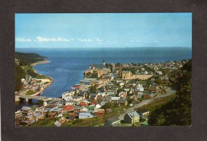 PQ QC Ville de La Malbaie City Quebec Canada Carte Postale Postcard
