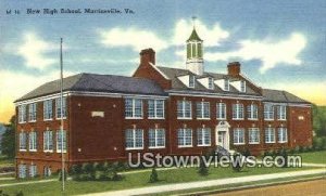 New High School - Martinsville, Virginia