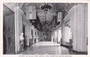 Washington DC Pan American Union Building Interior Gallery Of Flags and Heroes