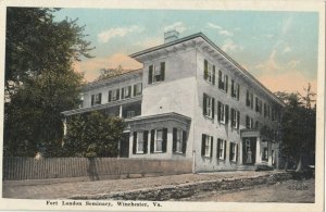 WINCHESTER , Virginia, 1910s ; Fort London Seminary