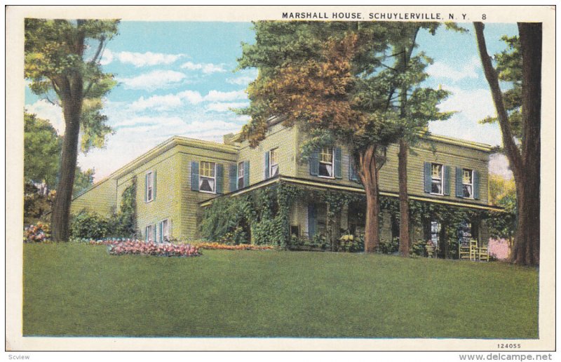 Marshall House, SCHUYLERVILLE, New York, 1910-1920s