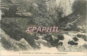 Old Postcard Fontaine de Vaucluse La Fontaine High