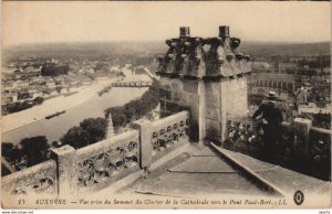 CPA AUXERRE Vue prise du Sommet de la Cathedrale (1198026)