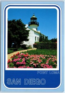 Postcard - Point Loma - San Diego, California