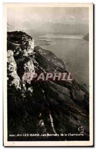 Old Postcard Aix Les Bains Rocks Chambotte