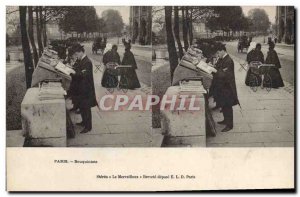 Old Postcard Paris booksellers