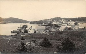 LP57  Cutler Maine View     RPPC Postcard 