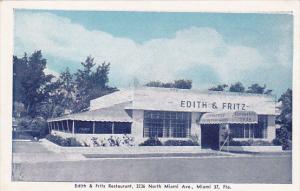 Florida MIami Edith and Fritz Restaurant