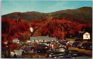 Base Station Mt. Washington Cog Railway White Mountains New Hampshire Postcard