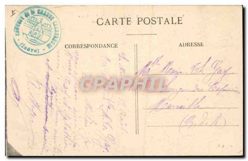 Old Postcard Dauphine Convent of the Grande Chartreuse the Col de la Ruch?re ...