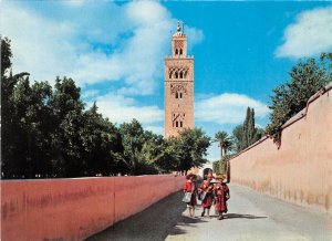 Lot 98 morocco marrakech Marrakesh la koutoubia types folklore mosquee