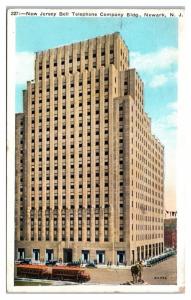 1936 New Jersey Bell Telephone Co. Building, Newark, NJ Postcard