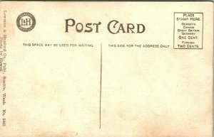 Vtg Postcard Juneau Alaska AK Residence District - Unused Lowman & Hanford 1910s