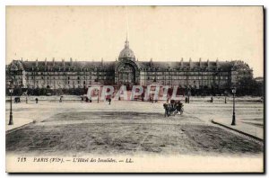 Postcard Old Paris VII Hotel des Invalides