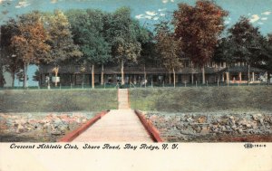 Crescent Athletic Club, Bay Ridge, Brooklyn, N.Y., Early Postcard, Used in 1908