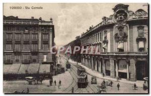 Italia - Italy - Italy - Torino - Turin - Via Cernaia - Old Postcard