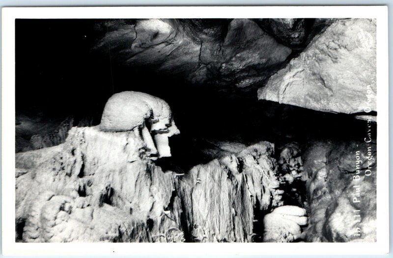 x10 LOT 1940s-50s Oregon Caves RPPC Cavern Inside Feature Real Photo Sawyer A175