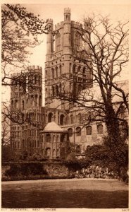 England Ely Cathedral West Towers