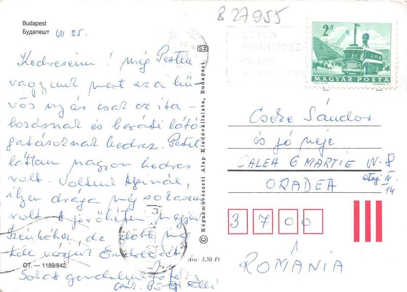 B27955 Budapest Hungary
