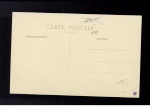 1913 New RPPC Zeppelin IV Luneville France Landing real picture postcard