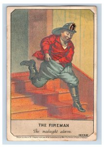 1881 La France Fire Engine Co. Mfg. Comical Fireman #5 F152