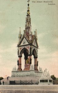 Vintage Postcard 1910's The Prince Albert Memorial Kensington Gardens, London