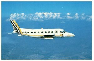 Brit Air Embraer EMB 110P2 Bandeirante Airplane Postcard 10 copies