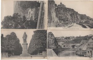 Avallon La Statue Le Pont Du Cousin 4x French Old Postcard s