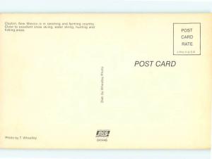 Vintage Post Card Clayton Highway J C Penny Luna Theater JCT 64  N M   # 4237