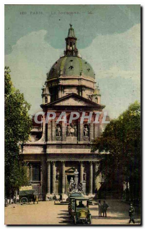 Paris - 5 - La Sorbonne Old Postcard