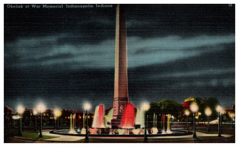 Indiana  Indianapolis  Obelisk at War Memorial